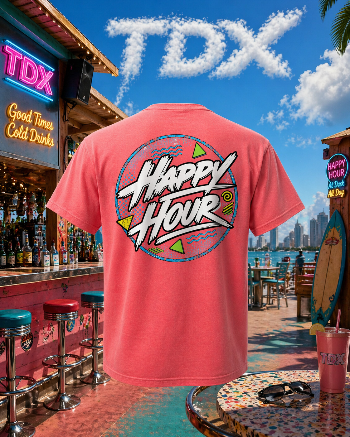 'HAPPY HOUR' TEE