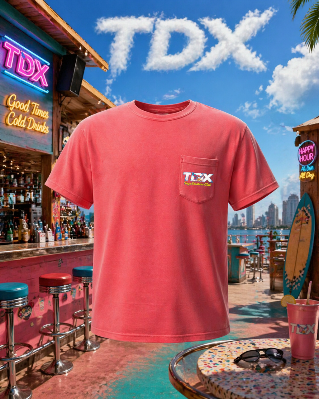 'HAPPY HOUR' TEE