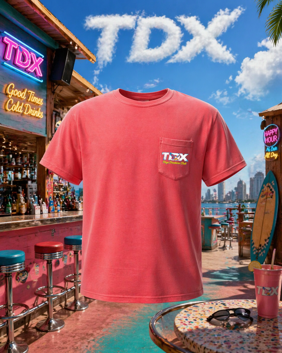 'HAPPY HOUR' TEE